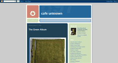 Desktop Screenshot of cafeunknown.com
