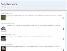 Tablet Screenshot of cafeunknown.com